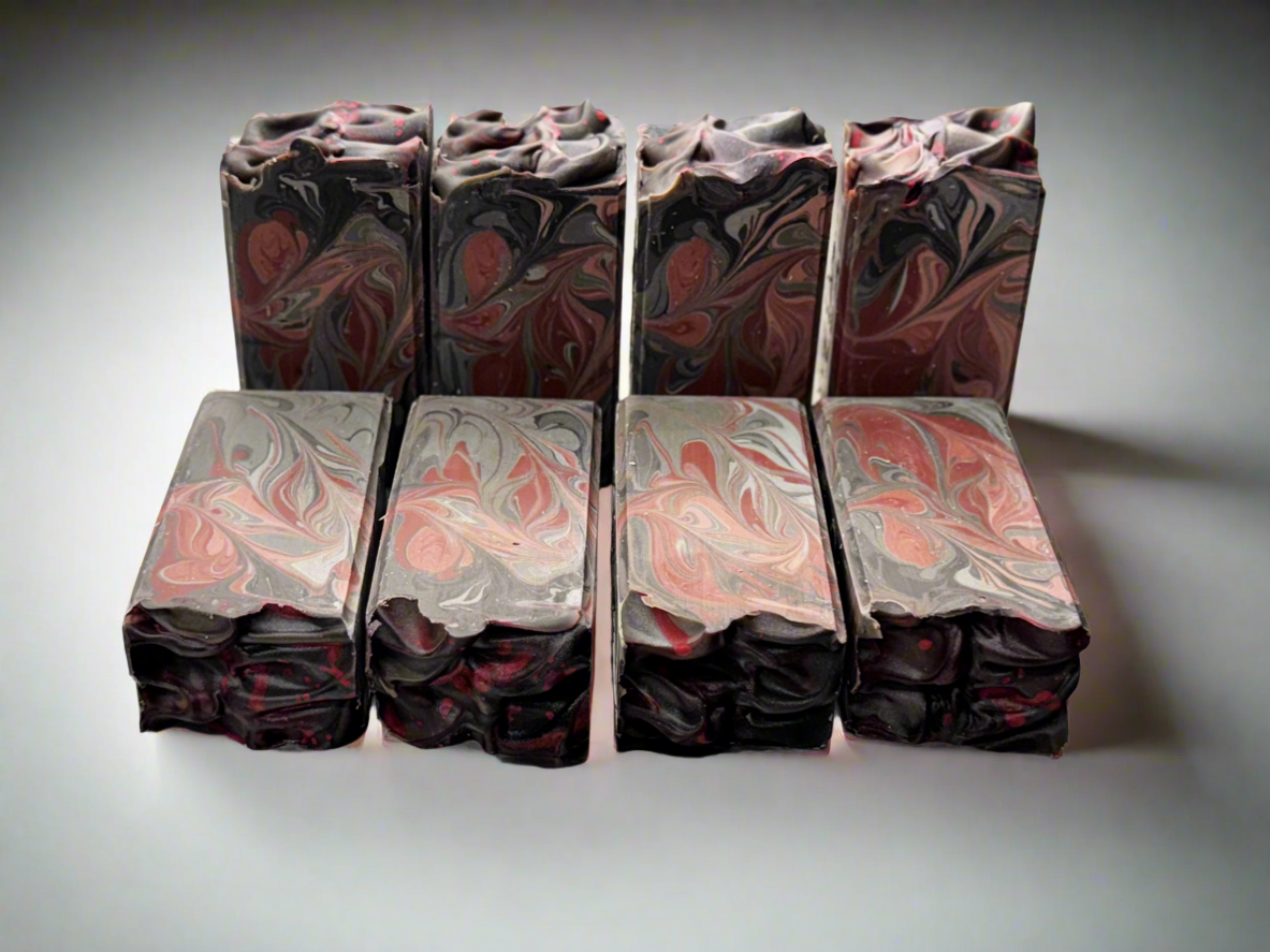 Dragon's Blood Soap Handcrafted 6oz Spa Bar Friz Drip - Rosetta Creative Boutique